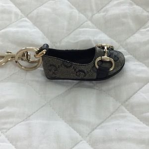 Gucci shoe bag charm/ key fob